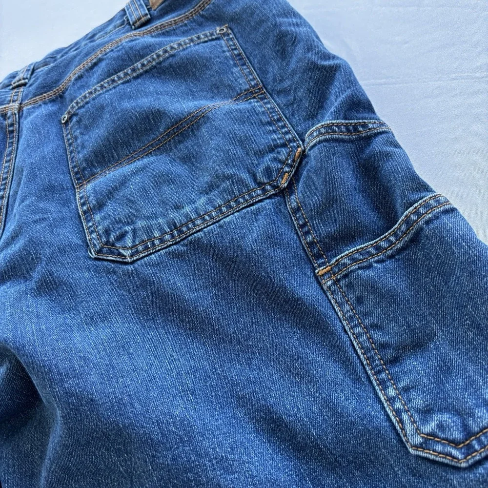 C.E. Schmidt Workwear Fleece Lined Denim Jeans‎ Mens 36x30 Insulated